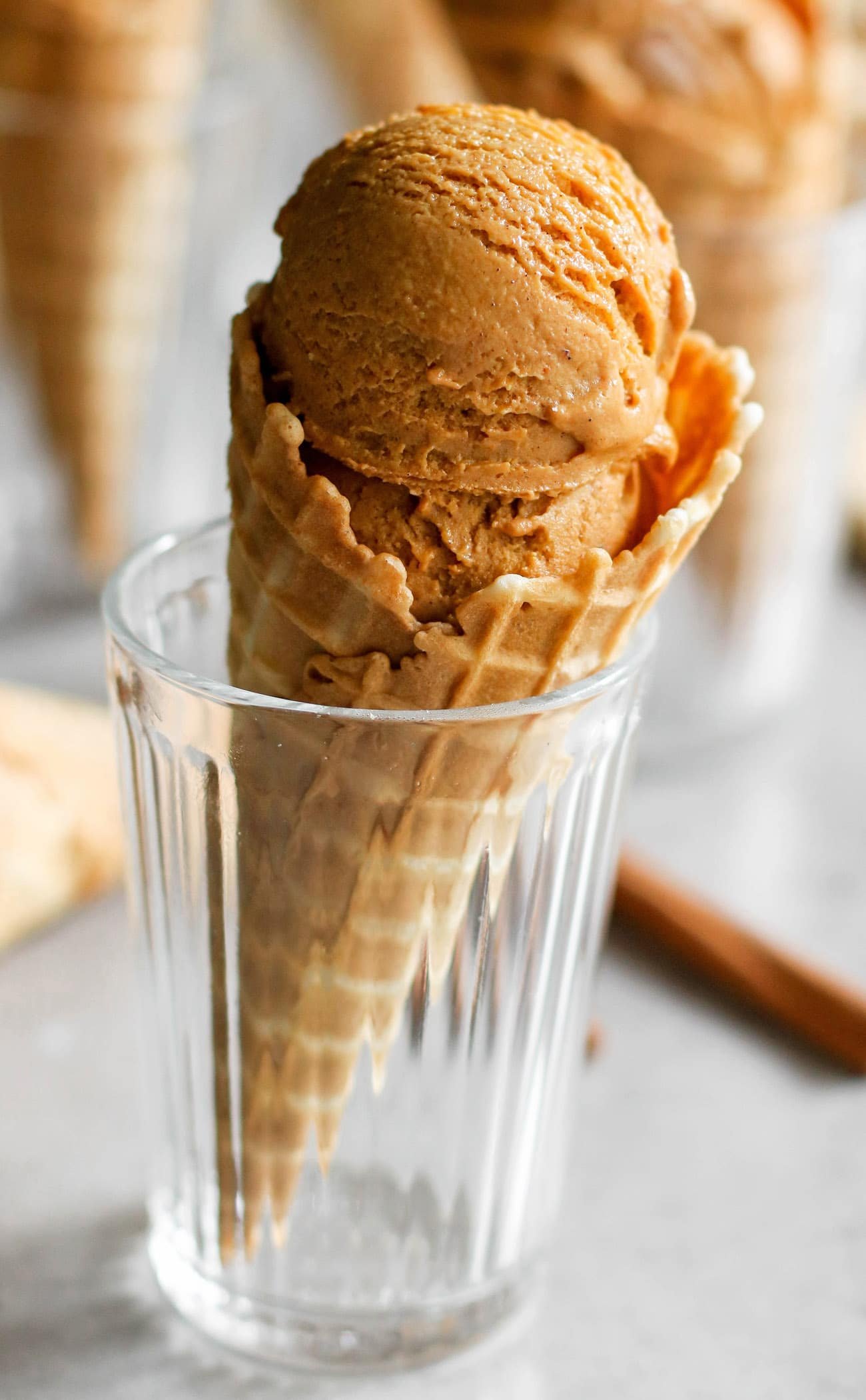 Healthier Blood Orange Ice Cream