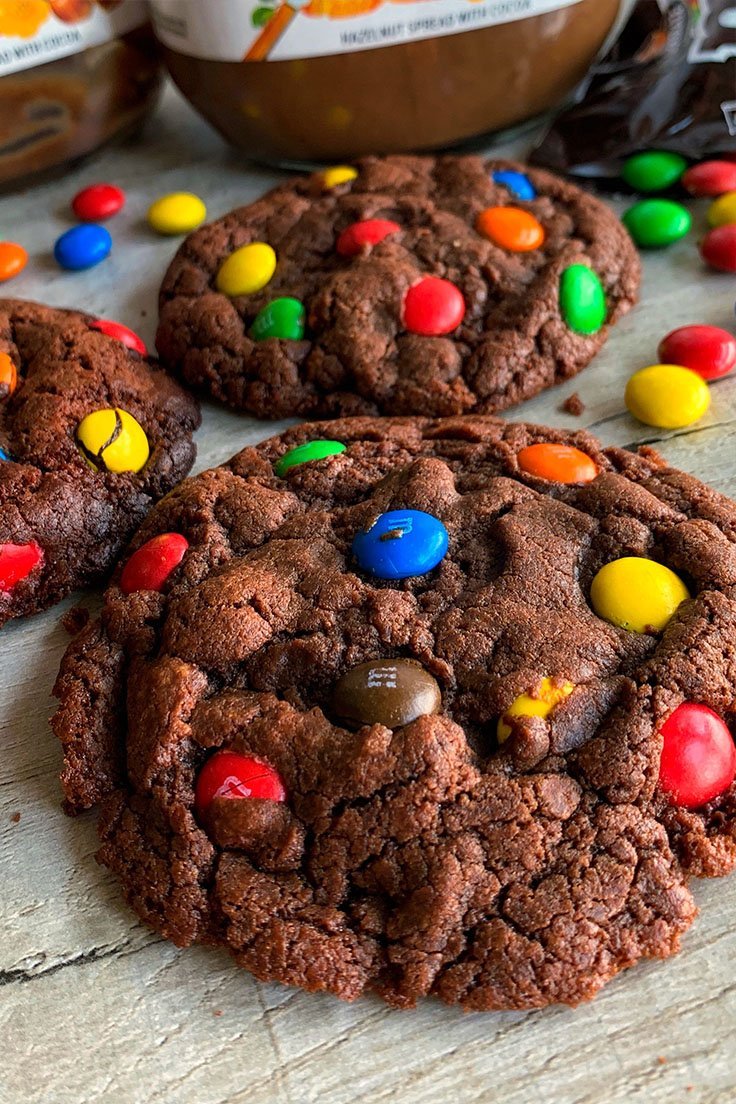 4-Ingredient Nutella Cookies